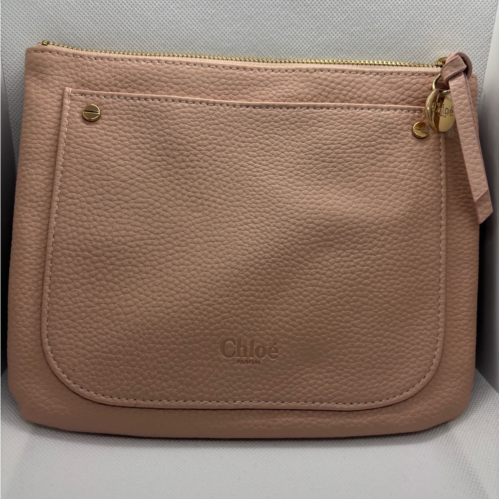 Chloe Pink Cosmetics Bag